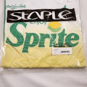 Staple Sprite Lemon Soft Yellow Tee